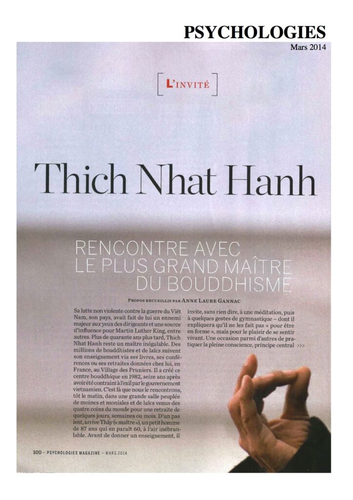 2014-03- Psychologies - French - PRENDRE SOIN DE L'ENFANT INTERIEUR_PSYCHOLOGIES_Mars2014